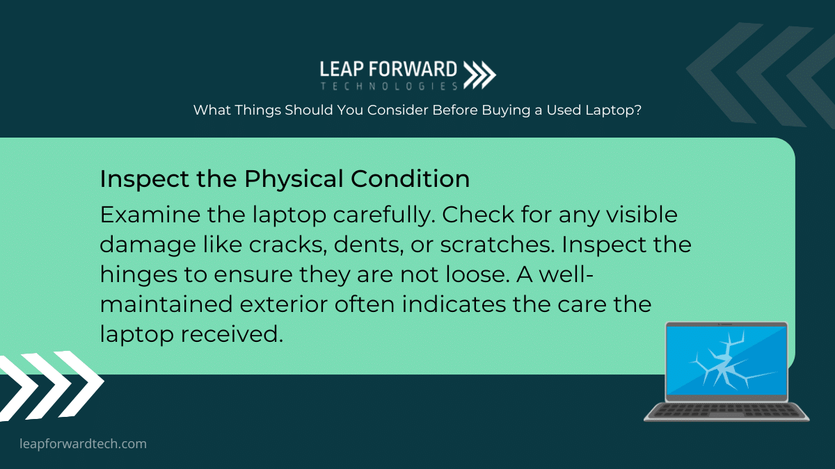 Inspect the Physical Condition