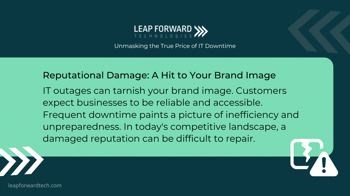 Reputational Damage: A Hit to Your Brand Image