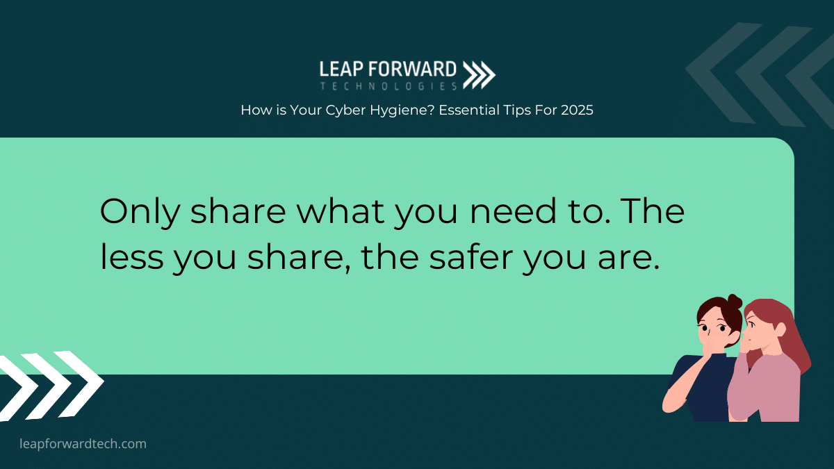 Limit What You Share