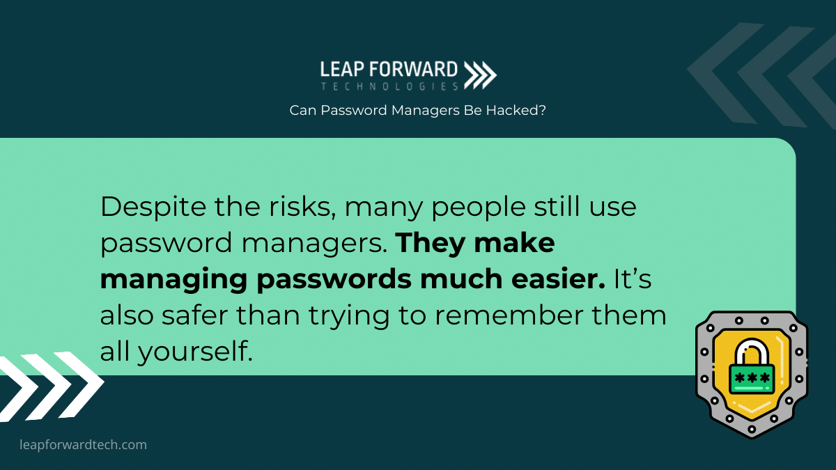 Is the Use of Password Managers Worth the Risk