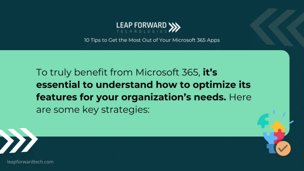 10 Tips to Get the Most Out of Your Microsoft 365 Apps - Leap Forward